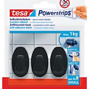 tesa Powerstrips Crochet adhésif SMALL oval rectangulaire