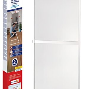 tesa Moustiquaire pour porte ALU FALT, blanc
