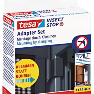 tesa Adaptateur pour moustiquaire de porte ALU FALT