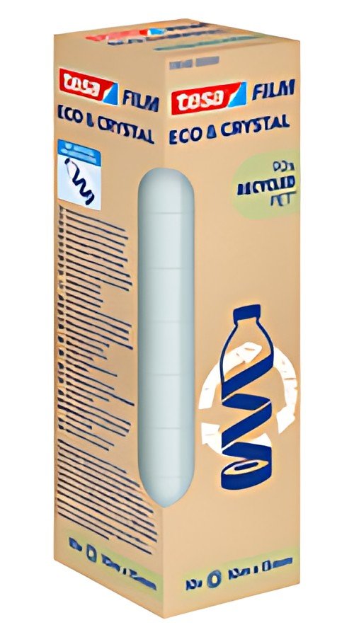 tesa Film ECO & CRYSTAL, 15 mm x 10 m, transparent