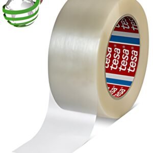 tesapack Ruban adhésif d'emballage 60418, PET, 50 mm x 132 m