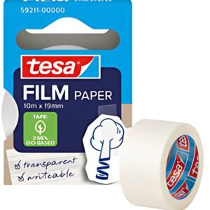 tesa Film PAPER, transparent, 19 mm x 10 m