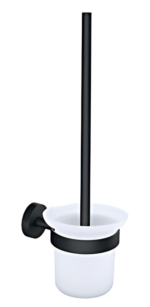 tesa Ensemble pour WC MOON BLACK, noir