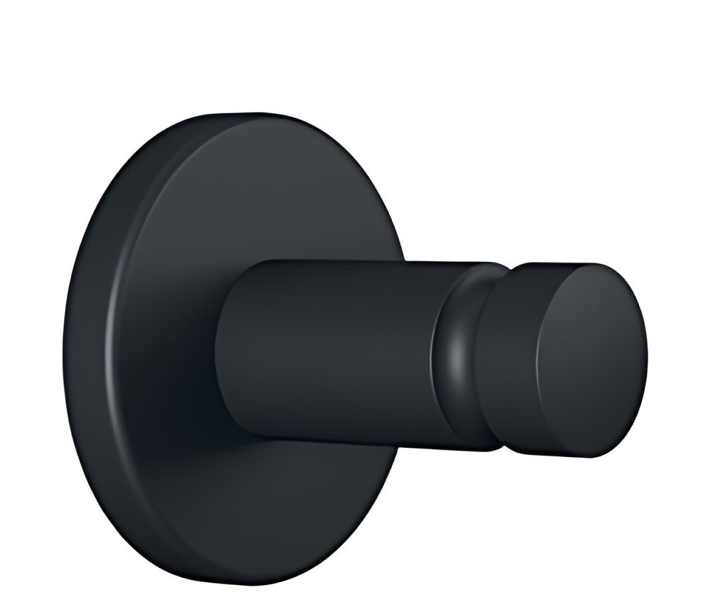 tesa Support de serviette de toilette MOON BLACK, noir
