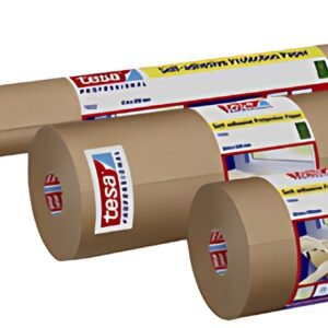 tesa Papier de protection, autocollant, 300mm x 50m, marron