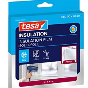 tesa INSULATION Film isolant pour fenêtres, 1,7 m x 1,5 m