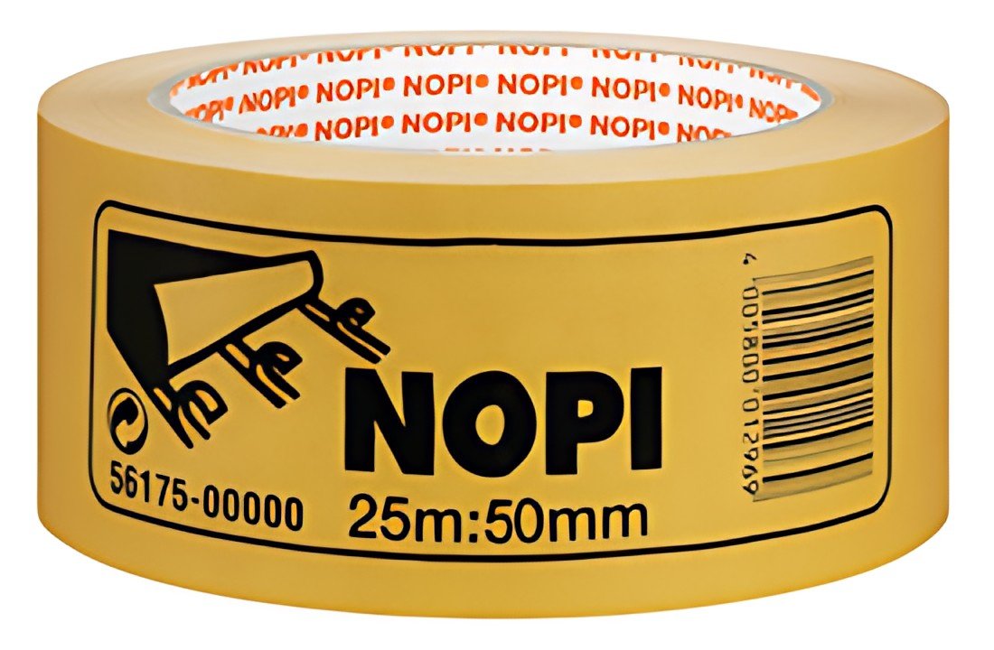 NOPI ruban adhésif double face nopifix en PP, 50 mm x 25 m
