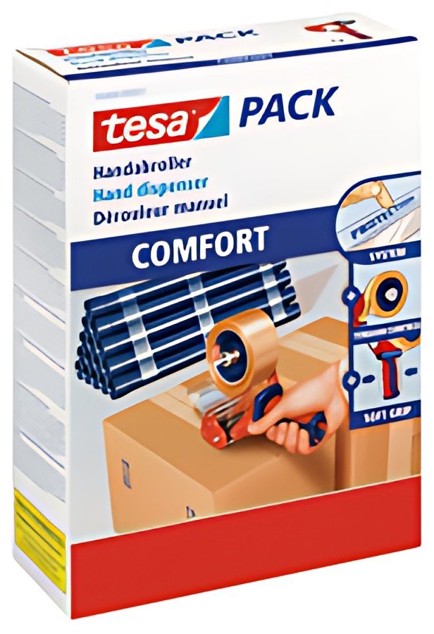 tesa tesapack Dévidoir COMFORT 6400 ruban adhésif emballage