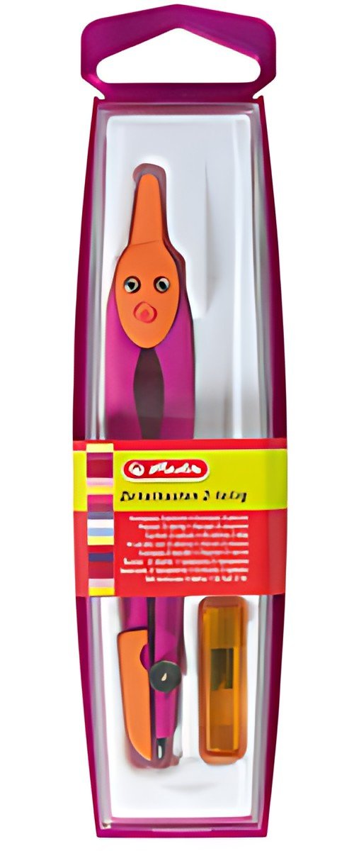 herlitz Boîte de compas 2 pièces, assorti