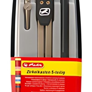 herlitz Boîte de compas 5 pièces, couleur: noir