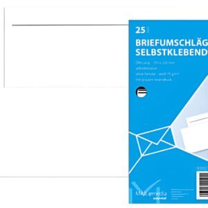 MAILmedia Enveloppe offset DL, sans fenêtre, blanc