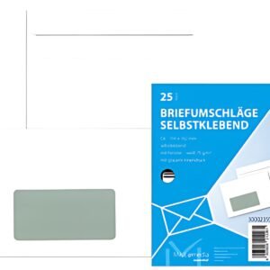 Enveloppe MAILmedia offset blanc, C6, avec fenêtre
