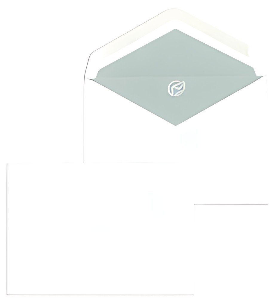MAILmedia enveloppes C6 gommées, sans fenêtre, blanc