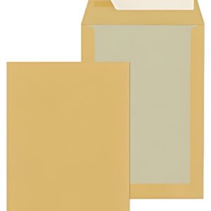 MAILmedia Pochette d'expédition C5 avec dos carton, marron
