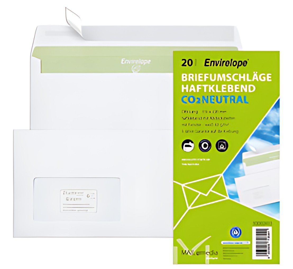 Enveloppe MAILmedia Envirelope, DIN longue, blanche
