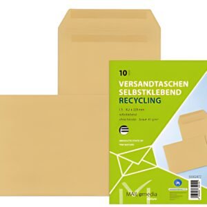 MAILmedia Pochette d'expédition, C5, kraft marron