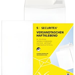 SECURITEX Pochette d'expédition, B4, sans fenêtre, blanc