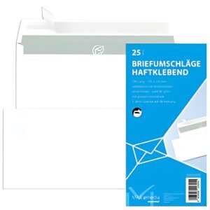 MAILmedia enveloppe Offset, long format, sans fenêtre, blanc