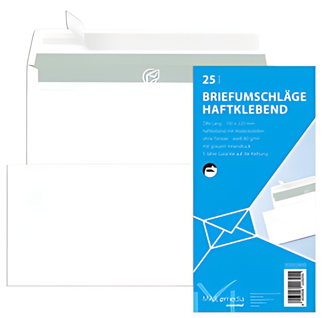MAILmedia enveloppe Offset, long format, sans fenêtre, blanc