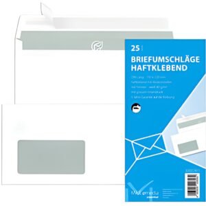 Enveloppe MAILmedia offset blanc, DIN longue, avec fenêtre