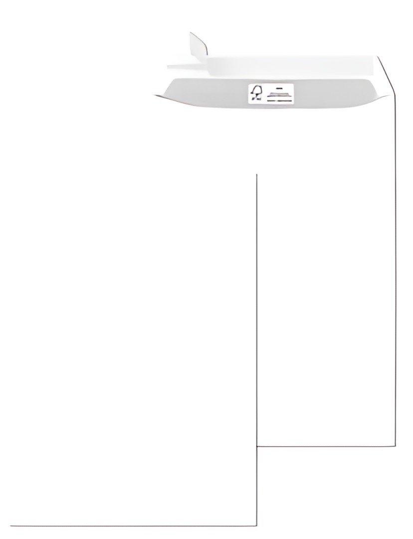 Sac postal MAILmedia, DIN C4, sans fenêtre, blanc