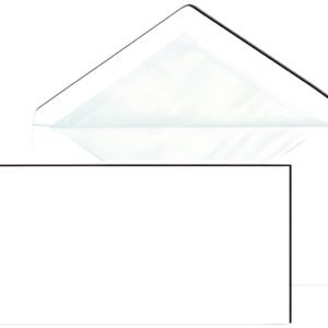 MAILmedia Enveloppe, rembourrage de soie, format long, blanc