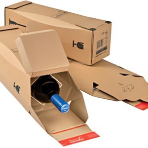 ColomPac Carton d'expédition pour bouteilles CP181, pour 1