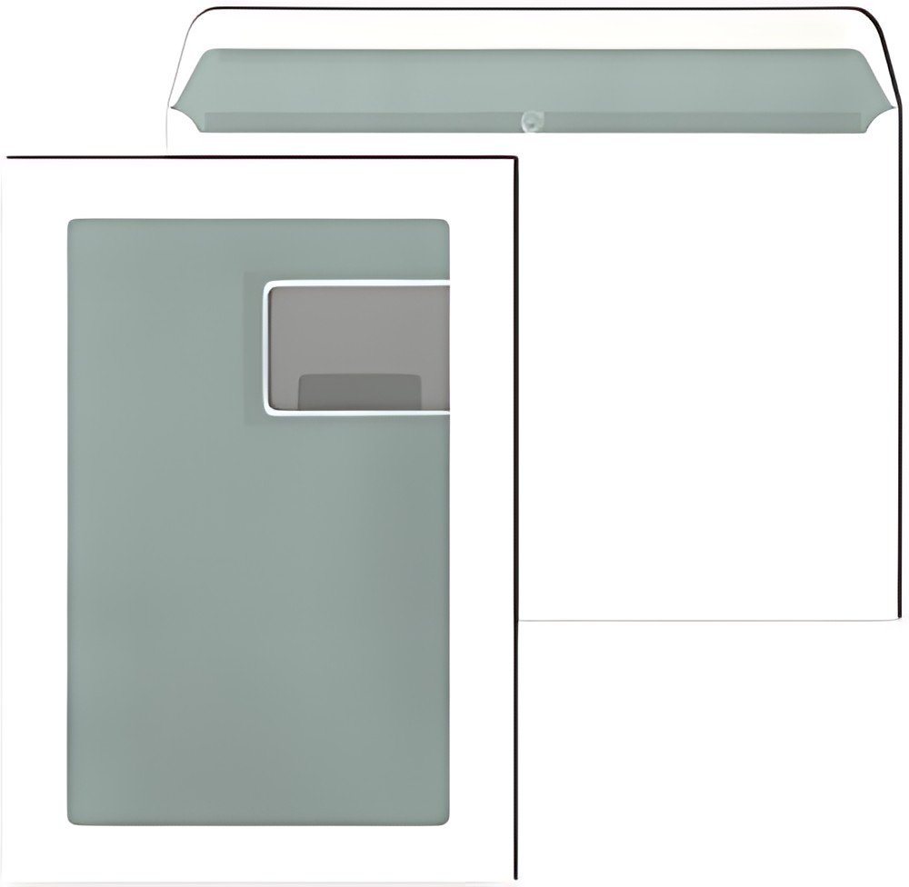 MAILmedia enveloppe à fenêtre de vue,C6/5, 114 x 229 mm