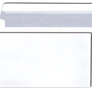 Enveloppe MAILmedia 125 x 235 mm, blanc brillant, avec fenêtre