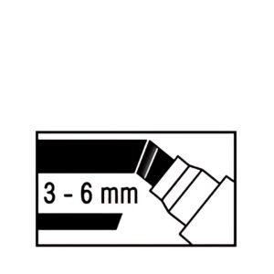MAUL Marqueur pour chevalet XXL, assorti, set de 4 pièces
