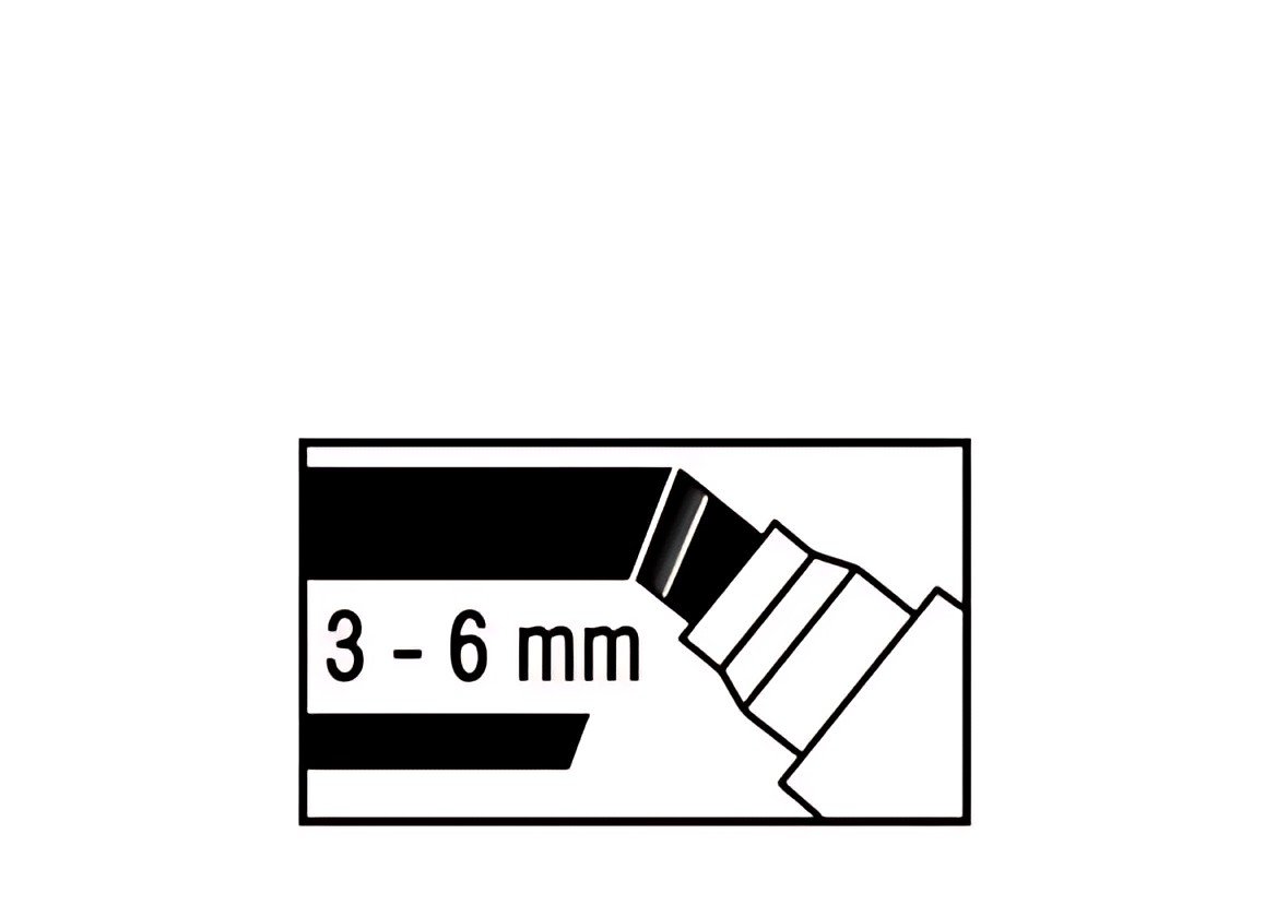 MAUL Marqueur pour chevalet XXL, assorti, set de 4 pièces