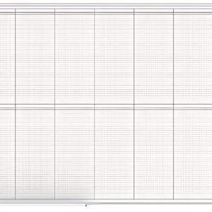 MAUL Tableau de planning annuel 14 mois, (L)1500 x (H)1000mm