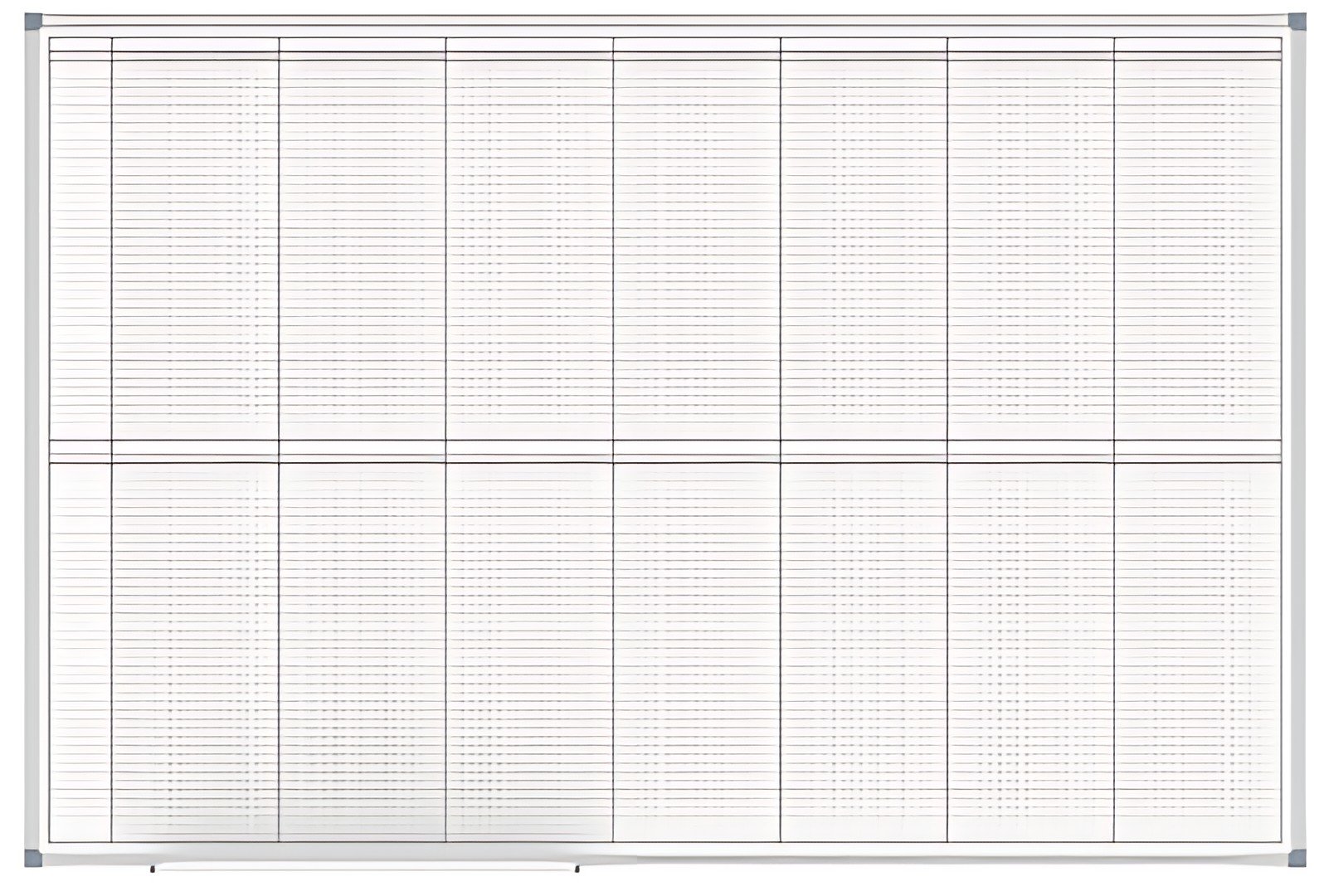 MAUL Tableau de planning annuel 14 mois, (L)1500 x (H)1000mm