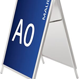 MAUL Porte-affiches, A0-825 X 1.173 mm, 2 cadres rabattables