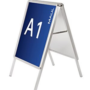 MAUL Porte-affiches, A1 - 575 X 820 mm, 2 cadres rabattables