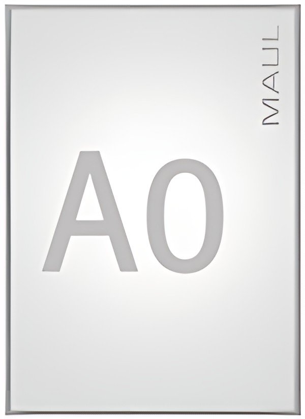 MAUL Cadre pour affiches Standard, A0, cadre en aluminium