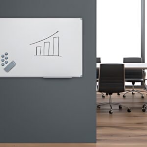MAUL Tableau blanc MAULstandard émail, 1.800 x (H)900 mm