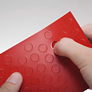 MAUL Symbole magnétique cercle, diamètre: 10 mm, rouge