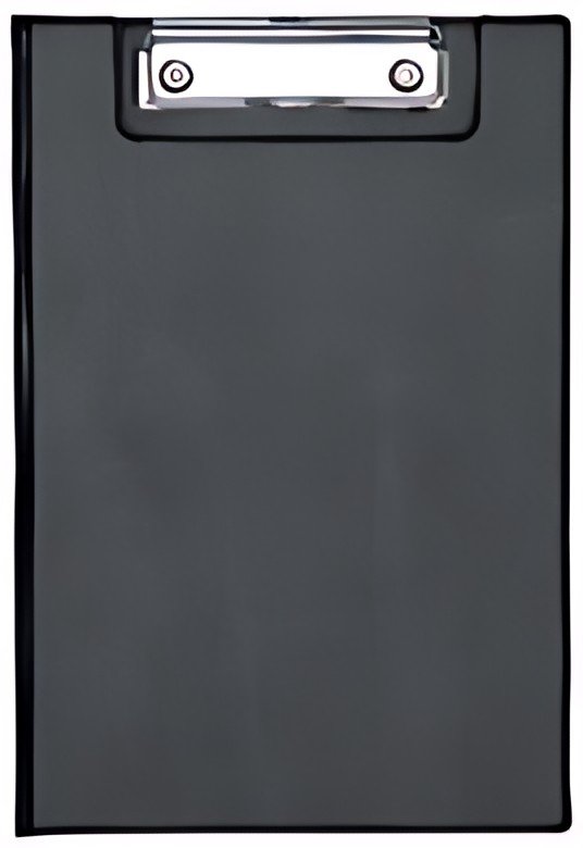 MAUL Porte-bloc à pince plastifié, A5, noir