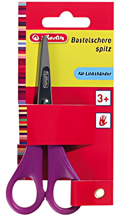 herlitz Ciseaux de bricolage, pointu, longueur: 133 mm