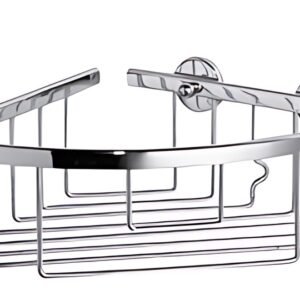 tesa Corbeille de rangement ALUXX S, modèle d'angle, alu