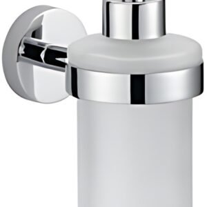 tesa Distributeur de savon SMOOZ, 200 ml, verre satiné