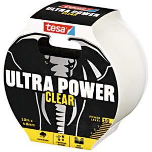 tesa Ruban de réparation ULTRA POWER CLEAR, 48 mm x 20,0 m