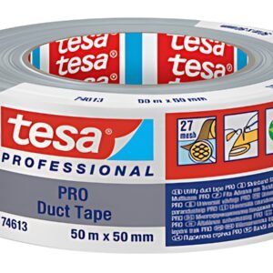 tesa Ruban toilé Duct Tape PRO, 50 mm x 50 m, argent