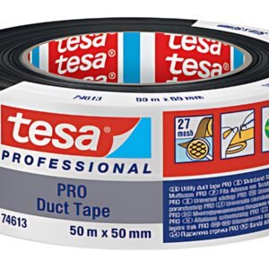 tesa Ruban toilé Duct Tape PRO, 50 mm x 50 m, noir