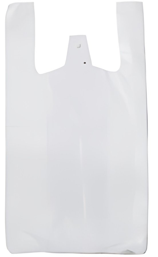 dm-folien Sac en plastique, en bloc, en HDPE, blanc