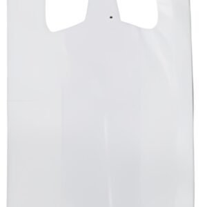 dm-folien Sac en plastique, en bloc, en HDPE, blanc