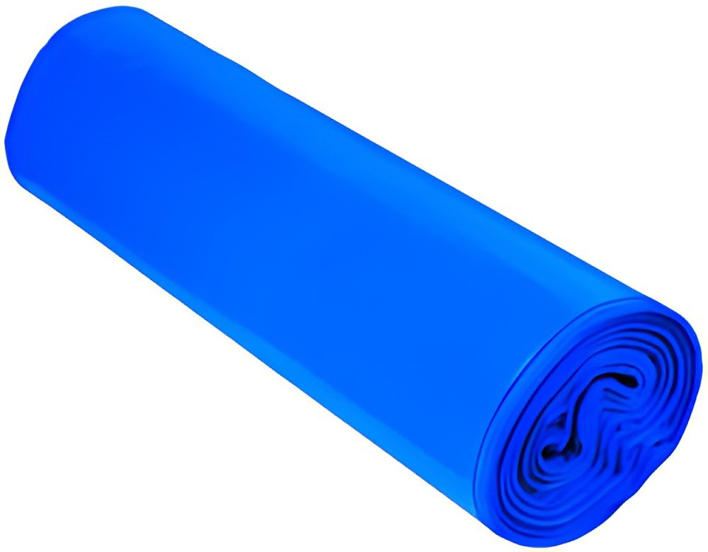 dm-folien Sac poubelle, bleu, 120 litres, LDPE, 36 microns