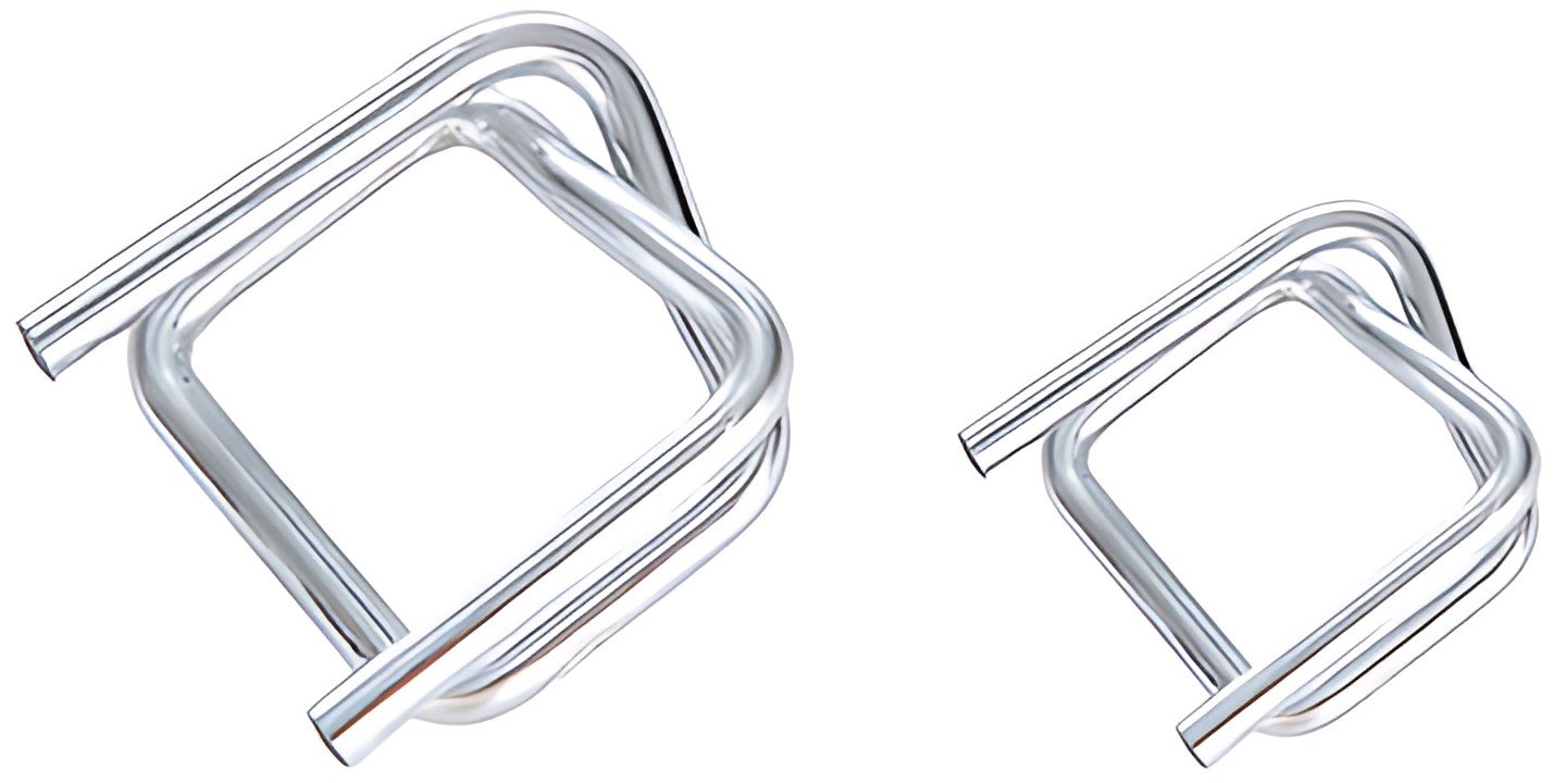 dm-folien boucle de cerclage, en métal, (L)19 mm, zingué