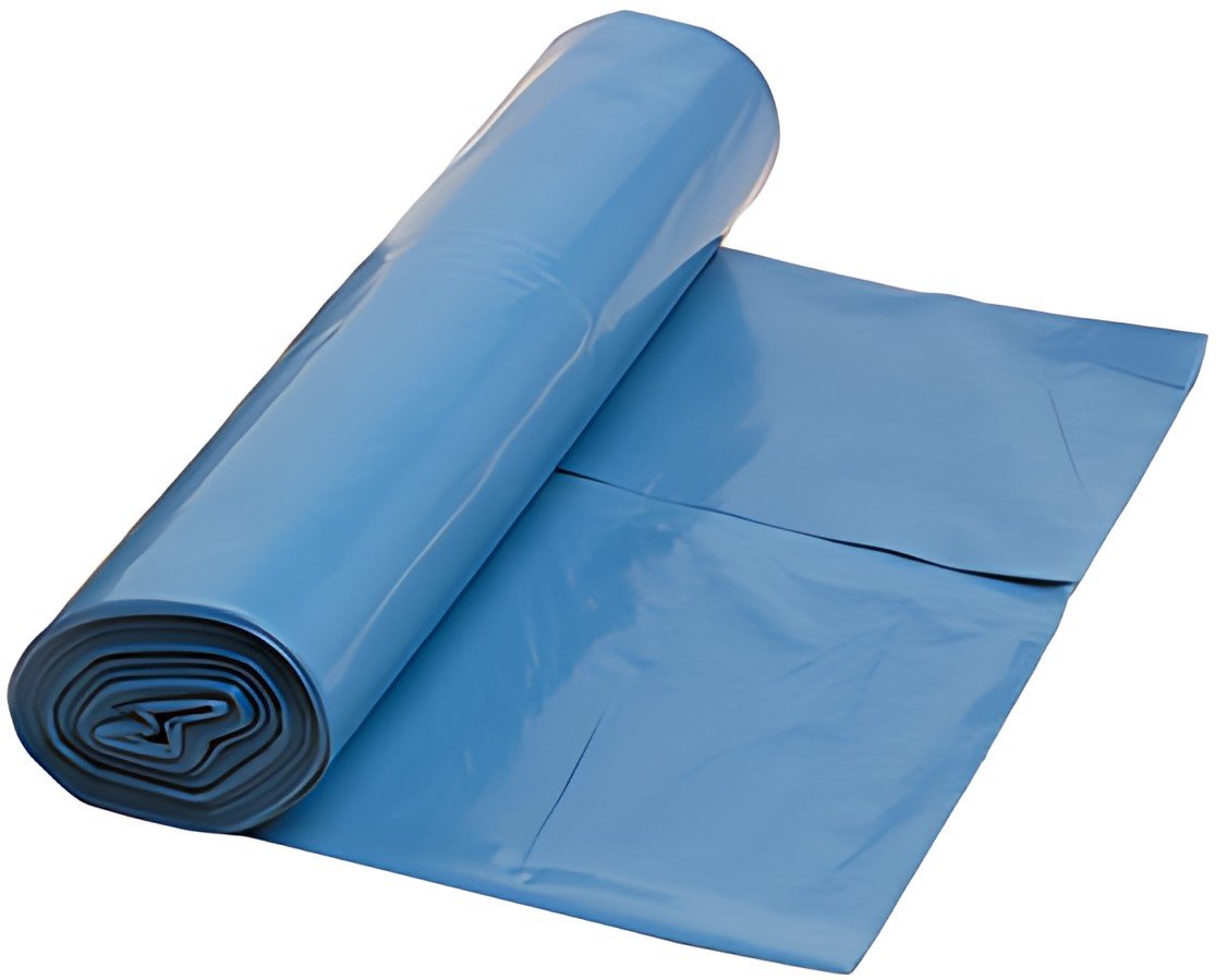 dm-folien Sac poubelle, 70 litres, en LDPE, bleu